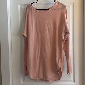 Lululemon Take it All In Sweater in Pink Mist Women’s Size 10